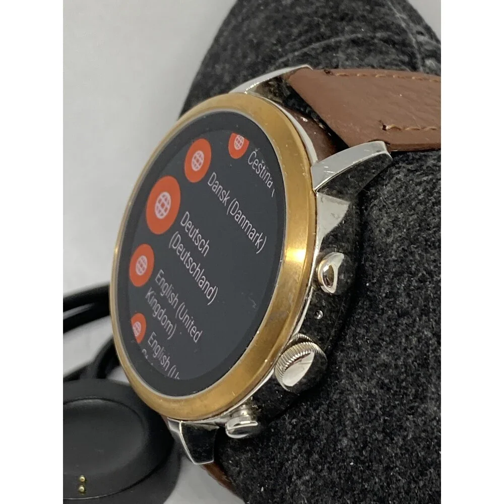 Fossil Gen 4 Authentic Digital Dial Smart Watch Custom Band FTW6016 LT336